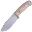 LionSteel M3 Natural Canvas Micarta, Satin Niolox by Michele Pensato (M3 CVN)