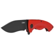 Kubey Timberwolf Knife Red G10, Blackwashed 14C28N (KU208I)