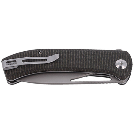 Nóż CIVIVI Riffle Dark Green Micarta, Gray Stonewashed (C2024C)