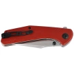 Sencut Actium Burgundy G10, Satin D2 knife (SA02A)