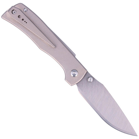 Nóż składany Sandrin Knives Monza Titanium, Raw Finish (SK-SK5)