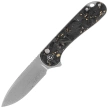 Civivi Button Lock Elementum II Knife Shredded Carbon Fiber/Golden Shred, Damascus (C18062P-10)