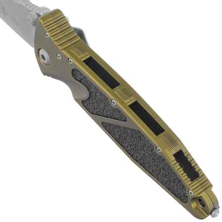 Microtech Socom Elite T/E-M Knife OD Green Aluminum, Apocalyptic M390MK by Tony Marfione (161-10APOD)