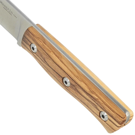 Nóż Maserin 915 Path Olive Wood, Stonewashed M390 by Igor Bortolussi (915/OL)