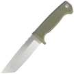 Demko FreeReign Tanto Knife OD Green Rubberized, Satin AUS10A by Andrew Demko (FR-10A-TOD)