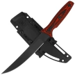 Spartan Blades Ronin Torii Red G10, Black Powder D2 by Tu Lam (SBBL4BKRD)