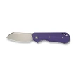 Civivi Crabby Knife Purple G10, Stonewashed 14C28N by Ken Onion Jr. (C24055-2)