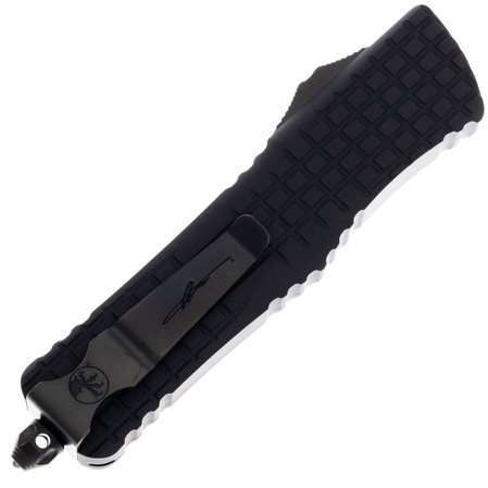 Microtech Combat Troodon Delta D/E Signature Frag Shadow Black Aluminium, DLC F/S M390 by Tony Marfione (142-3CT-DSH)
