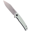Nóż składany Sencut Brazoria Natural G10, Silver Bead Blasted D2 (SA12B)