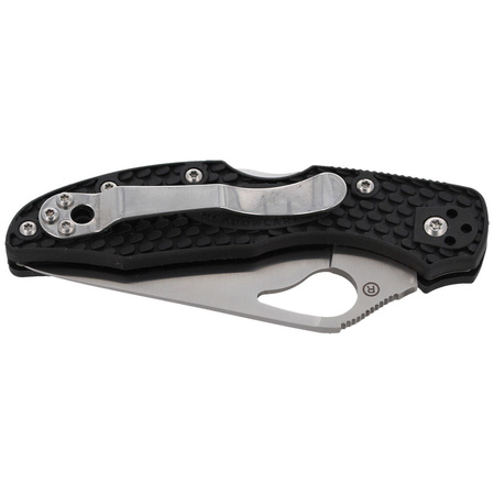 Spyderco Byrd Meadowlark 2 FRN Black, PlainEdge (BY04PBK2)