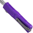 Microtech Combat Troodon Gen III D/E OTF Knife Purple Aluminum, Stonewashed M390MK by Tony Marfione (1142-10PU)