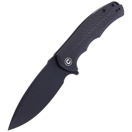 Civivi Knife Praxis Black Coarse Micarta, Black Stonewashed 9Cr18MoV (C803G)