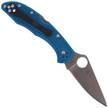 Nóż Spyderco Delica 4 FRN Blue Flat Ground Plain (C11FPBL)