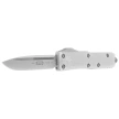 Microtech UTX-85 S/E OTF Knife Natural Clear Aluminium, Satin M390 (231-4CR)
