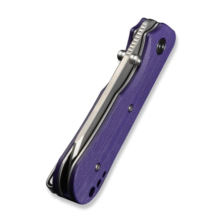 Nóż składany Civivi Crabby Purple G10, Stonewashed 14C28N by Ken Onion Jr. (C24055-2)