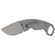 WE Knife Envisage Gray Titanium, Gray Stonewashed CPM 20CV by Tuffknives (WE22013-1)