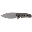 Nóż składany WE Knife Shakan LE No 176/210 Bronze Titanium, Gray Stonewashed CPM 20CV (WE20052B-2)