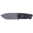 Nóż LionSteel Bushcraft Black G10, Stone Washed Sleipner by Molletta (B41 GBK)