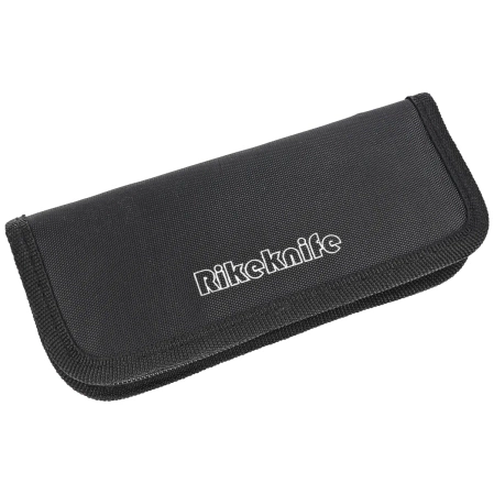 RikeKnife 803CH Blue Titanium/Carbon Fiber, Satin M390 by Richard Wu (RK803CH-B)