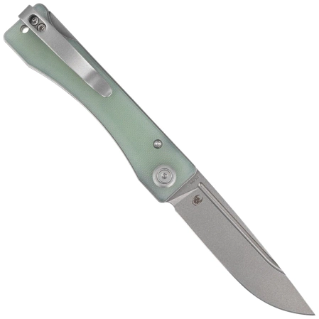 Nóż składany Kubey Akino Jade G10, Beadblasted 14C28N by Tiguass (KU2102B)