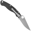 Spyderco Military 2 Knife Black G10, Satin CPM S30V by Sal, Eric Glesser (C36G2)