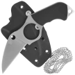 Spyderco Swick 5 Large Knife Black G10, Satin LC200N by Sal Glesser (FB145P)
