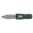 Microtech Dirac Delta D/E OTF Knife Emerald Green Aluminium, Apocalyptic by Tony Marfione (227-10APEG)