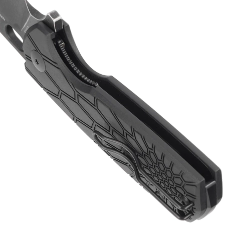 FOX Core Tanto Black FRN, Black Top Shield N690Co by Jesper Voxnæs (FX-612 BB)