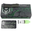 Heretic Manticore S D/E Green Frag Aluminium, Black/Satin MagnaCut by Tony Marfione Jr.