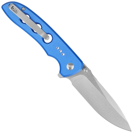 Nóż składany Civivi Hyperpulse Blue Aluminium, Satin 14C28N (C23087A-2)