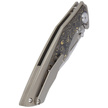 Nóż składany Bestech Togatta Light Bronze Titanium/Damascus Copper Carbon Fiber, Satin M390 by Koens Craft (BT2102G)