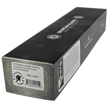 Nóż Spartan Blades Harsey Fighter Black Polymer, Black Powder 1095 Cro-Van by William W. Harsey Jr. (SBSL006BK)