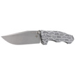 Nóż składany Bestech Keen II Black White G10/Titanium, Stonewashed/Satin CPM S35VN by Koens Craft (BT2301C)
