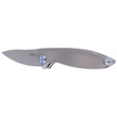 Nóż składany Kubey Pike Gray Titanium, Sandblasted CPM 20CV by Parsons Bladeworks (KB2103A)
