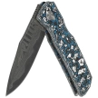 Maserin 502 Power Knife Frost FatCarbon, MagnaCut Damascus by Sergio Consoli (502/DM)