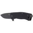 Nóż składany LionSteel Myto Black Aluminium, PVD/Stonewashed M390 by Molletta (MT01A BB)
