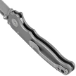Demko AD20.5 Shark Foot Knife Smooth Titanium, Stonewashed CPM 20CV by Andrew Demko (205-20CV-TI-SF)