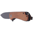 Nóż CIVIVI Elementum Flipper Cuibourtia Wood, Black Stonewashed (C907U)