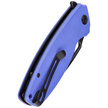 Nóż składany Kubey Tityus Blue G10, Dark  Stonewashed D2 (KU322I)