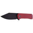 Nóż CIVIVI Relic Burgundy G10, Black Stonewashed Nitro-V (C20077B-2)