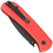 Civivi Qubit Red Aluminum, Black Stonewashed 14C28N knife (C22030E-2)