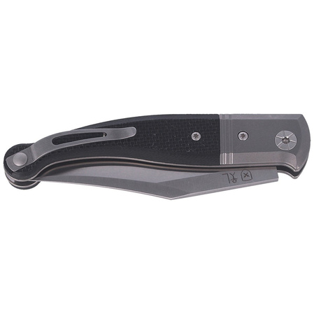 Nóż LionSteel Gitano Black G10, Satin Blade (GT01 GBK)