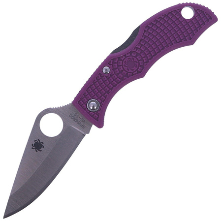 Spyderco Ladybug 3 FRN Purple Plain (LPRP3).