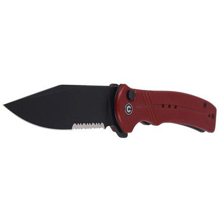 Nóż CIVIVI Cogent Burgundy G10, Black Stonewashed (C20038E-2)