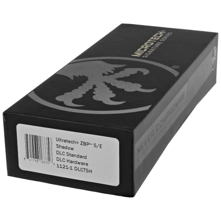 Microtech Ultratech Gen III ZBP S/E Signature OTF Knife Shadow DLC Aluminum, Shadow DLC M390MK by Tony Marfione (1121-1DLCTSH)