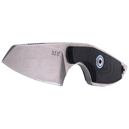 Nóż na szyje MKM Mikro 2 Black G10, Stonewashed M390 by Jesper Voxnæs (MKMR02-GBK)