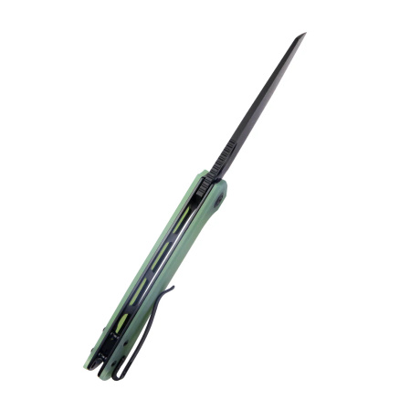 Nóż składany Kubey Elang Jade G10, Blackwashed AUS-10 by Sebastian Irawan (KU365D)