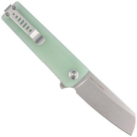 Nóż składany Kubey Sailor Jade G10, Beadblasted AUS-10 by Sekira Sochi (KU317E)