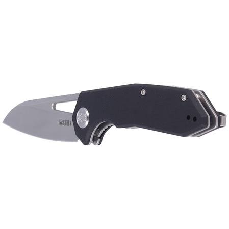 Nóż Kubey Knife New Vagrant Black G10, Sandblast AUS-10 (KU291A)