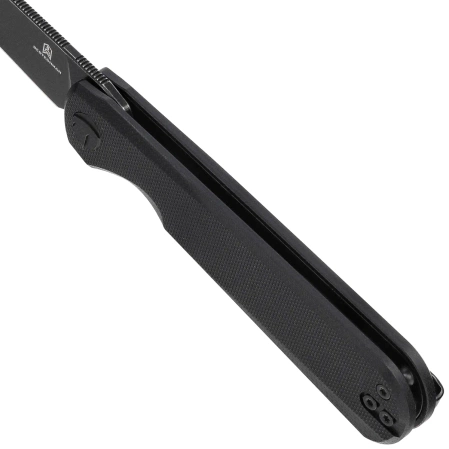 Nóż składany Bestechman Flick Black G10, Black Stonewashed D2 by Ostap Hel (BMK13H)